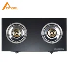 Home Appliance 3.5kW 2 Burner Cooking Stove Tempered Glass 2 Cooktop Gas Stoves