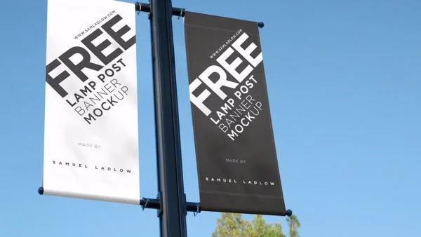 Long Life Weather Resistant waterproof hanging pole banner flags