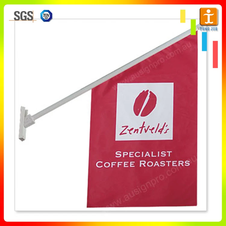 Custom Printed Pvc Wall Promo Banner Kit Wall Mounted Flags Banner