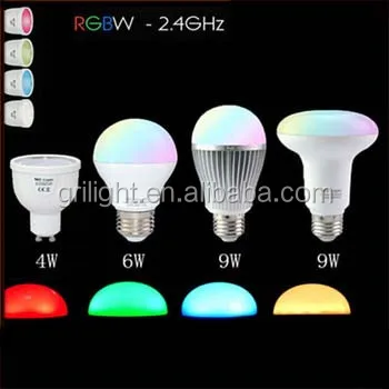 wirewireless smart bulb color changing e26 e27 e14 gu10 rgbw led zigbee light bulb - ANKUX.COM