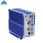 Fanless Mini PC DDR4 16GB RAM Desktop Computer Mini Linux Win 10 Embedded PC Dual Ethernet