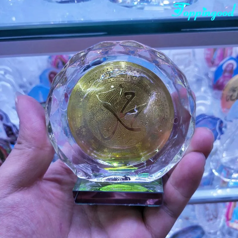 wholesale allah muhammad crystal for islamic wedding gifts