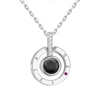 Projective Necklace The Memory Nanotechnology 100 Different Languages for I Love you