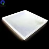 White reflector translucent light guide plastic plate for led lightings square diffuser