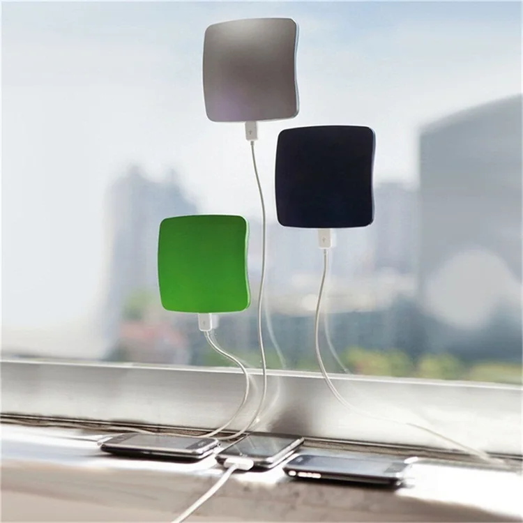 2019 cell phone charger Waterproof Portable Solar Power Bank 10000mah with LED Light solar charger - ANKUX.COM