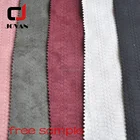 Various pattern hexagon Soft and Comfortable embossed Suede faux Leather Fabric