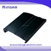 Customized aluminum car amplifier front panel with black anodize finish