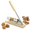 High Quality Home Handle Wooden Nut Cracker for Walnuts