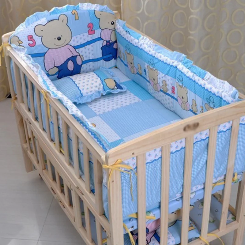 all round padded cot bumper