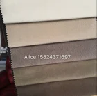 knitted sofa fabric / MANUFACTORY CHEAP VELVET 100%POLYESTER FOR SOFA FABRIC