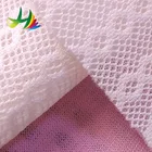 Free sample polka dot mesh fabric plastic plain nude with best quality