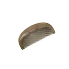 Pocket size custom wooden hair and beard comb