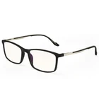FONHCOO Tr90 Black Square Frame Unisex Anti Blue Light Computer Glasses