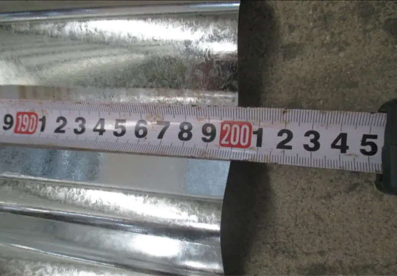 Cheap price galvanized lowes sheet metal roofing used