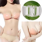 Factory Wholesale Strapless Invisible Silicone Breast Enhancers Bra
