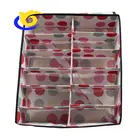 Closet Underwear Organizer Foldable Storage Box Drawer Divider Kit Set of 3