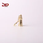 Hot Sale Custom Shaped Promotional 3d Metal Keychain