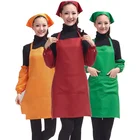 Custom wholesale cheap printed kitchen apron logo bbq cooking apron