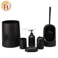 Fashion Design Plastic Bathroom Set Accessories