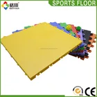 suspended plastic flooring, removable indoor flooring cover for sports