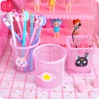 Amazon New Cartoon Office Pen Container Cute Stationery Pencil Holder For Desk