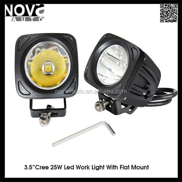 Offroad/4x4/Jeep/Truck/UTV/ATV/SUV 3.5" 25w Work Light Led