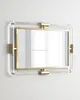 Acrylic Structure Bathroom Wall Mirror, home decor wall mirror