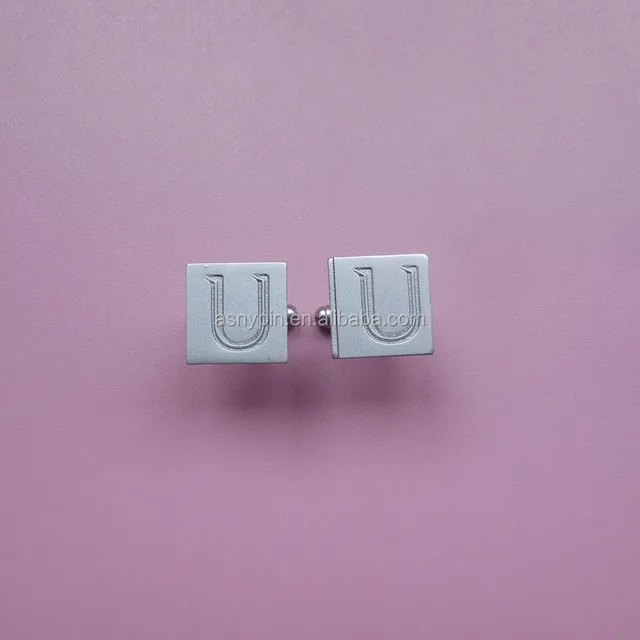 fine metal cufflinks