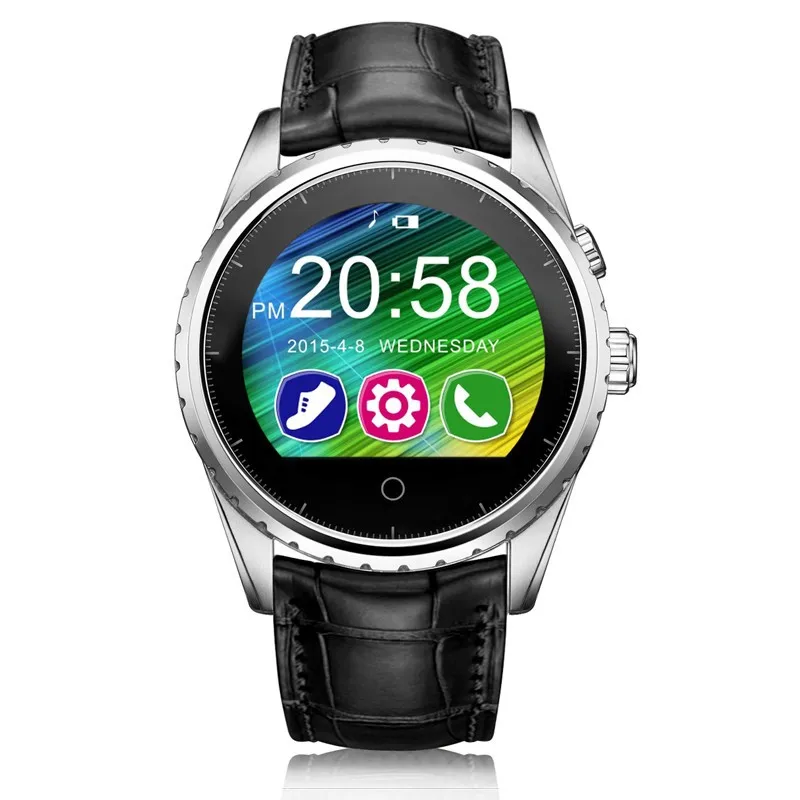 Vintage Smartwatches Reloj Inteligente Android Wear Smart Android Watch Smartwatch Android IOS with Camera Stainless Steel Case