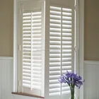 Basswood security bi-fold plantation shutter windows
