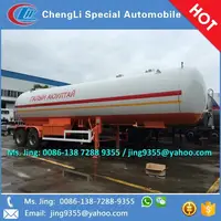 CLW Brand 40500L Lpg Transport Tanker
