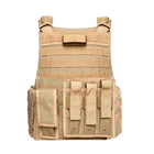 Desert military army combat airsoft ak 47 tactical molle vest