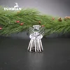 Factory handmade small hanging glass angel for christmas tree decorations gift