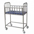 X02 China Factory Durable Cheap Child Used Hospital Stainless Steel Baby Crib For Sale
