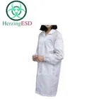 HJ-1863015 Customized colors electronic workshop esd polyester uniform