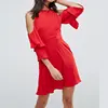 /product-detail/alibaba-woman-fashion-dresses-fluted-layered-sleeve-cut-out-back-mini-dress-60833833295.html