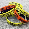 waterproof top quality friendship colorful best friends silicone rubber wristband debossed silicone bracelet