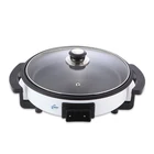 Aluminum grill pizza pan for home pizza cooking