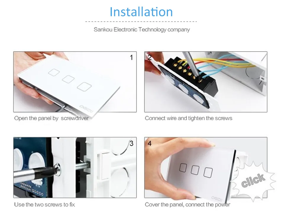 wifi smart switch light