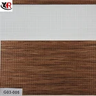 whole sale zebra blackout fabrics for roller blinds