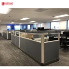 Cubicle Workstation Design Fabric Table High Quality Office Low Partition