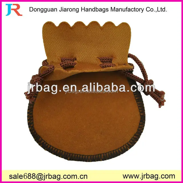 durable drawstring velvet flap gifts pouches