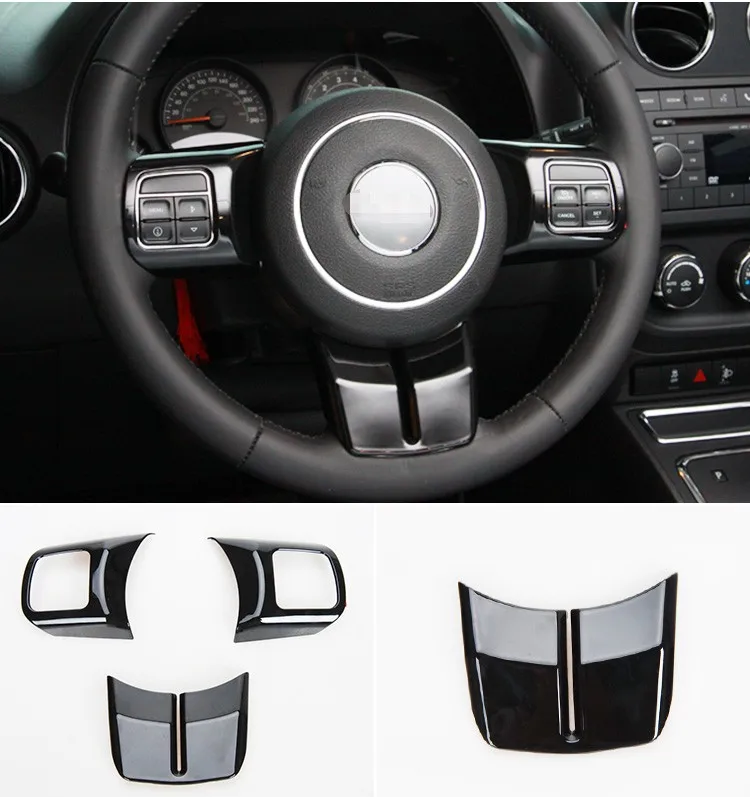 8 Couleurs Disponibles Abs Volant Couvre Garniture Pour Jeep Wrangler