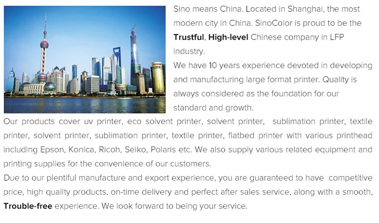 eco solvent printer machine /hot lamination