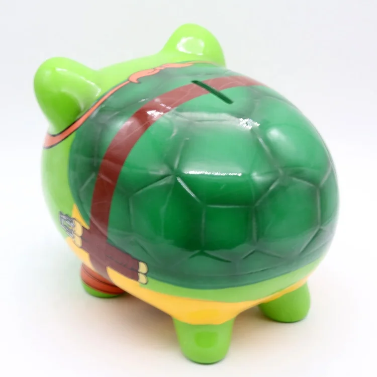 Fancy custom large pig piggy bank ceramic for kids