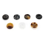 New product exquisite double exquisite four hole resin button