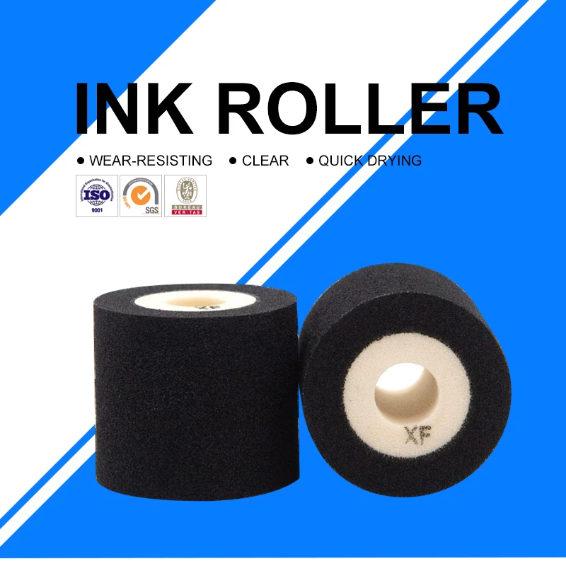 Alibaba gold supplier hot stamp ink roll hot stamping ink roller for batch date stamping coding machine
