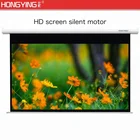 16:9, 72 inch Motorized projection screen /Motorized projector screen /electric screen for home theater or out door