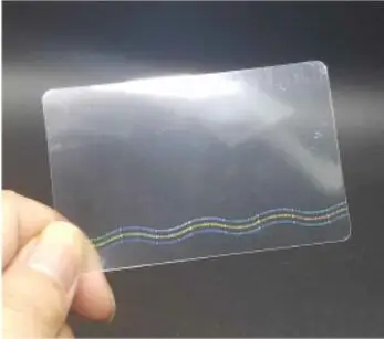Own logo print anti tamper hologram id card printer ribbons