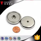 high pull force neodymium magnetic hook/pot magnet/shield magnet